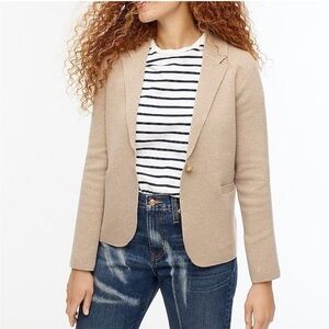 J.Crew Camille Shrunken Sweater Blazer